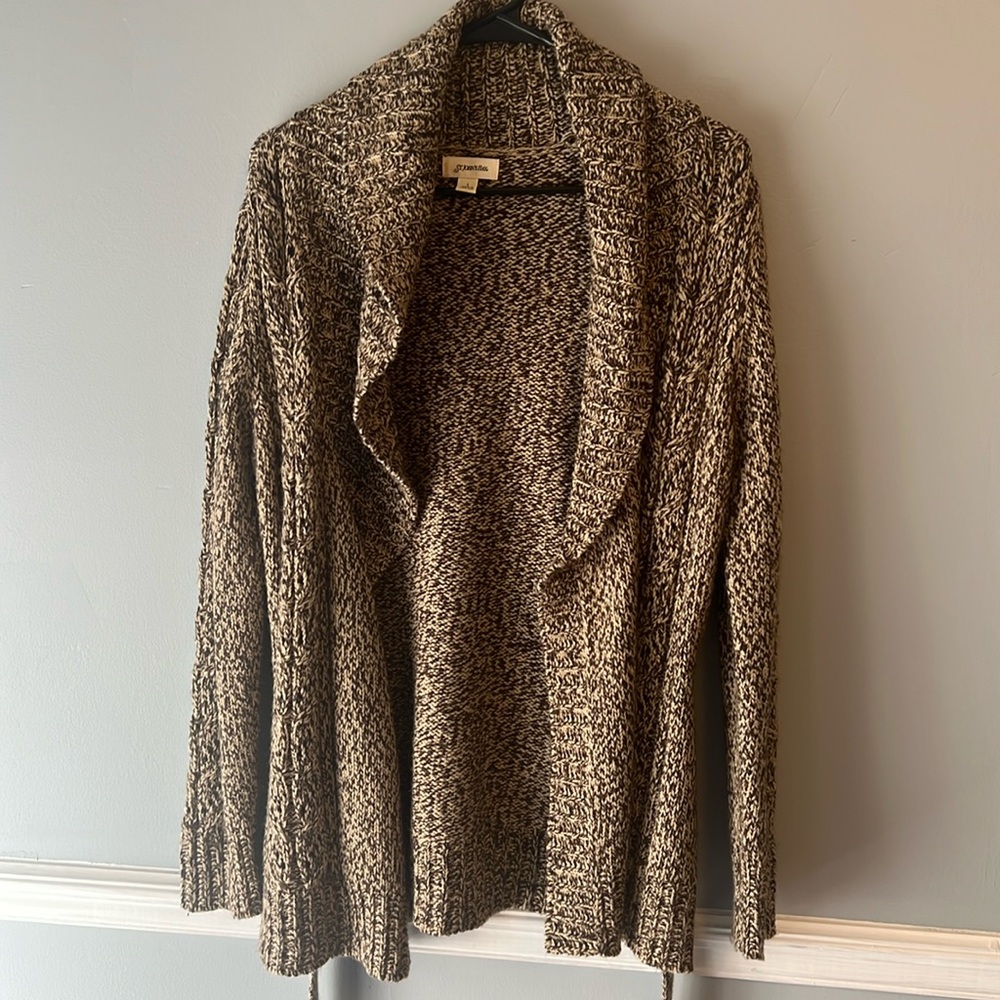 Women’s St John’s Bay Open Knit Cardigan size Large - Picture 1 of 5